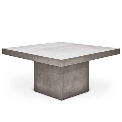 59" SQUARE CONCRETE DINING TABLE