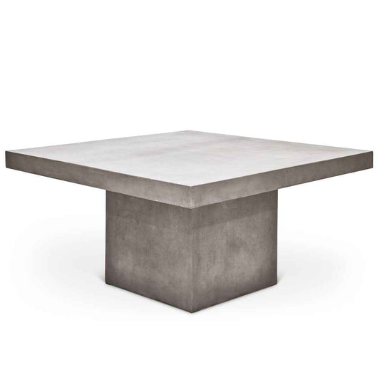 59" SQUARE CONCRETE DINING TABLE