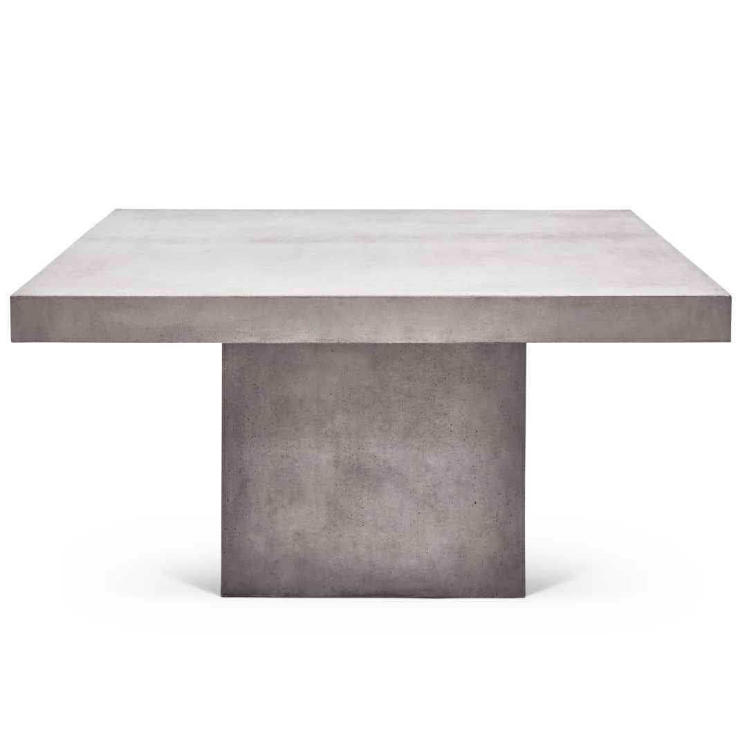 59" SQUARE CONCRETE DINING TABLE