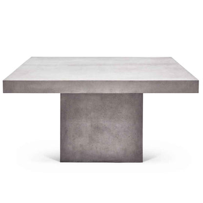 59" SQUARE CONCRETE DINING TABLE