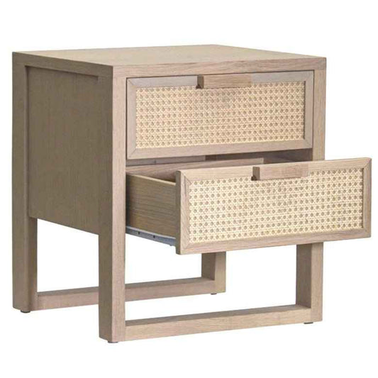 VIENNA 2 DRAWER (BED)SIDE TABLE / 2 COLOR OPTIONS