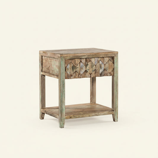 VINTAGE PAINTED NIGHTSTAND