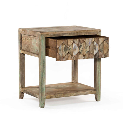 VINTAGE PAINTED NIGHTSTAND