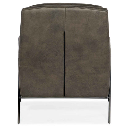 WALKER LEATHER ARM CHAIR: ANKUR METEOR