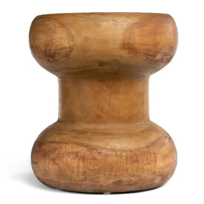 WAYRA SIDE TABLE + STOOL | NATURAL