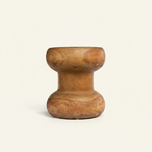 WAYRA SIDE TABLE + STOOL | NATURAL