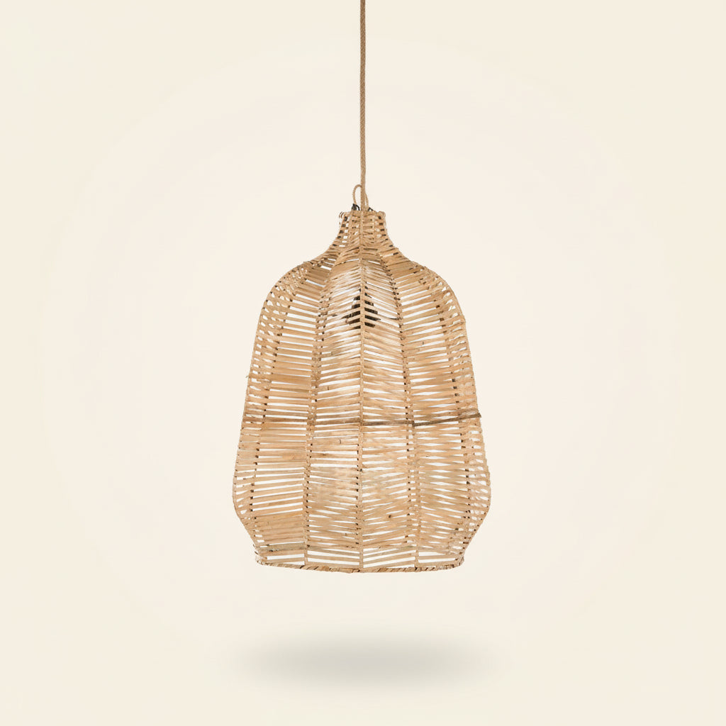 WAZA PENDANT / NATURAL RATTAN