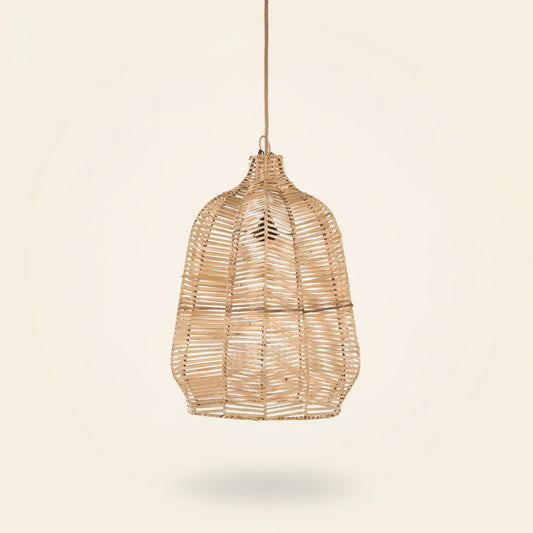 WAZA PENDANT / NATURAL RATTAN