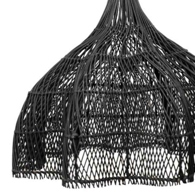 WHIPPED PENDANT SHADE | BLACK