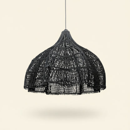 WHIPPED PENDANT SHADE | BLACK