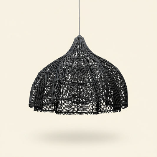 WHIPPED PENDANT SHADE | BLACK