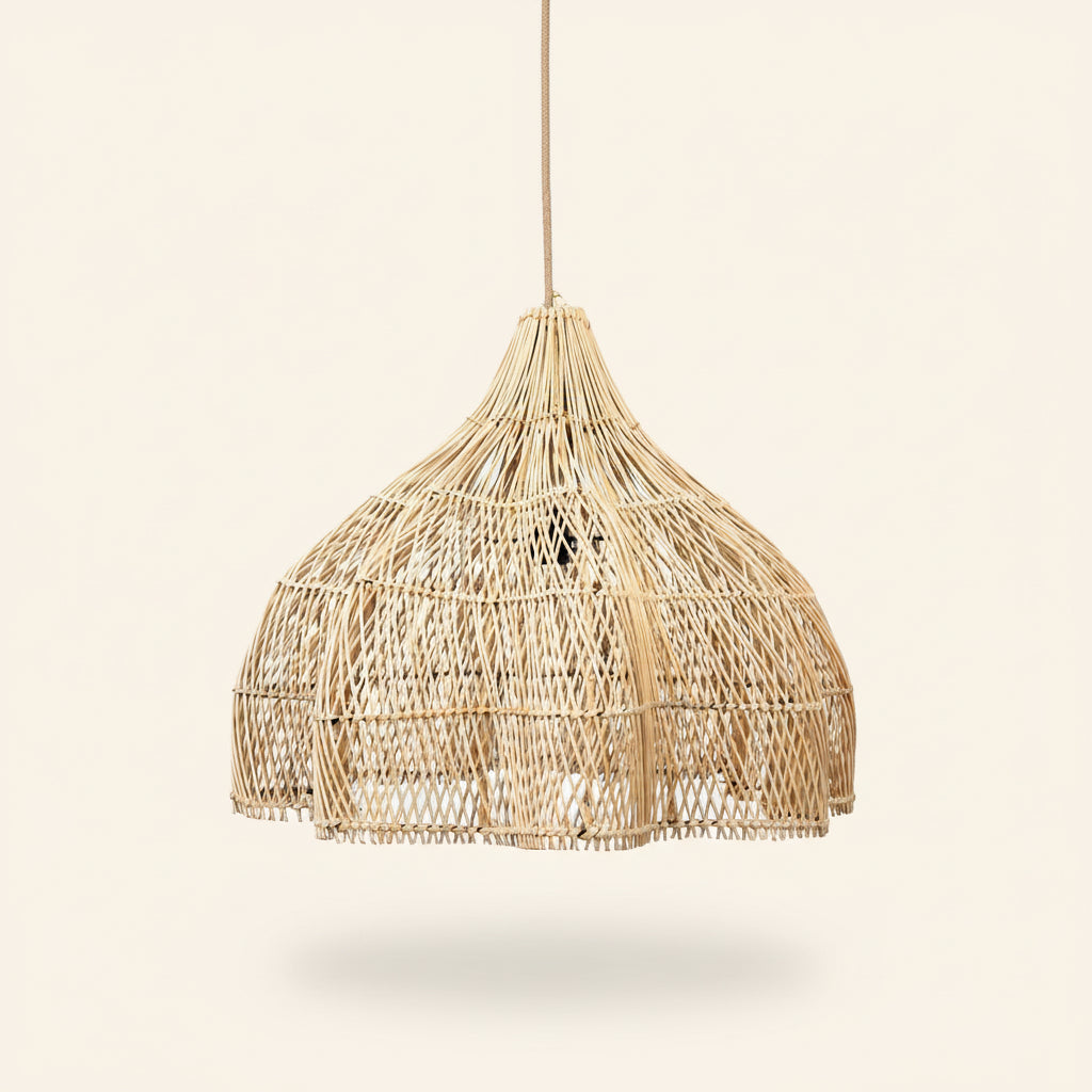 WHIPPED PENDANT SHADE | NATURAL | LARGE