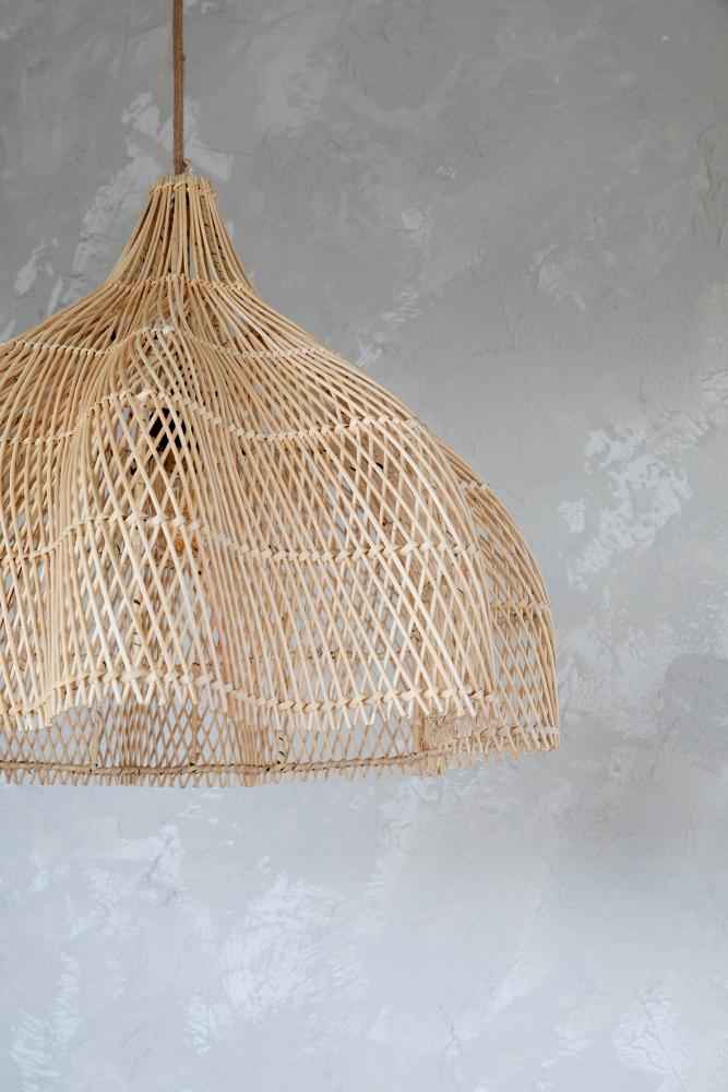 WHIPPED PENDANT SHADE | NATURAL | LARGE
