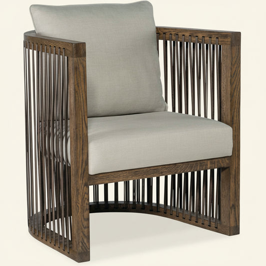 WILDE CLUB CHAIR: TAUPE