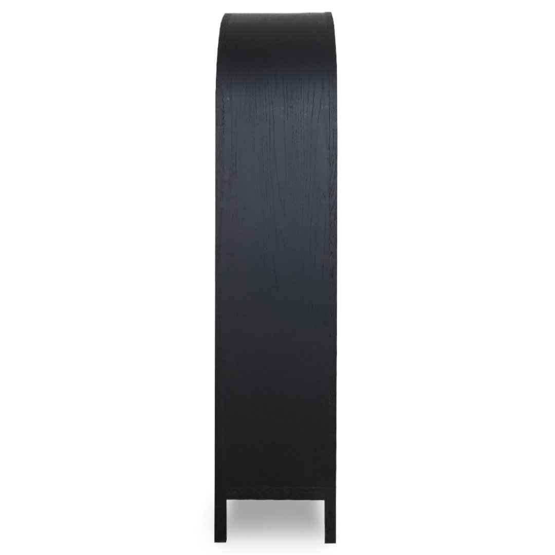 WILDE DISPLAY CABINET: BLACK OAK