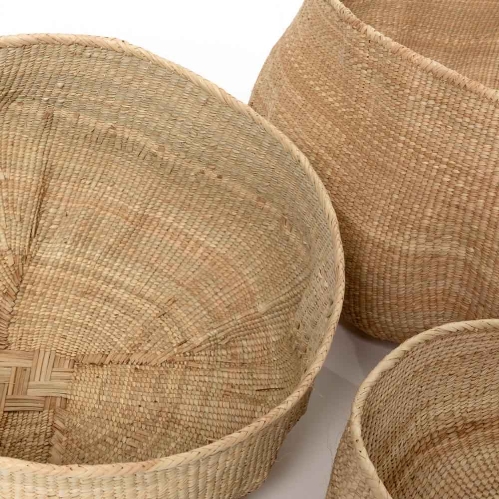 WONKY BASKETS | FAIR TRADE | NATURAL | 3 SIZES