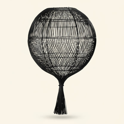 WONTON PENDANT-FLOOR SHADE / BLACK