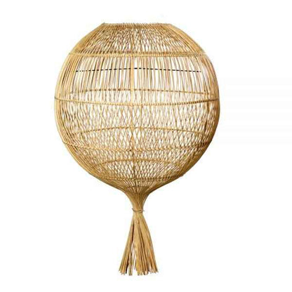 WONTON PENDANT-FLOOR SHADE / NATURAL