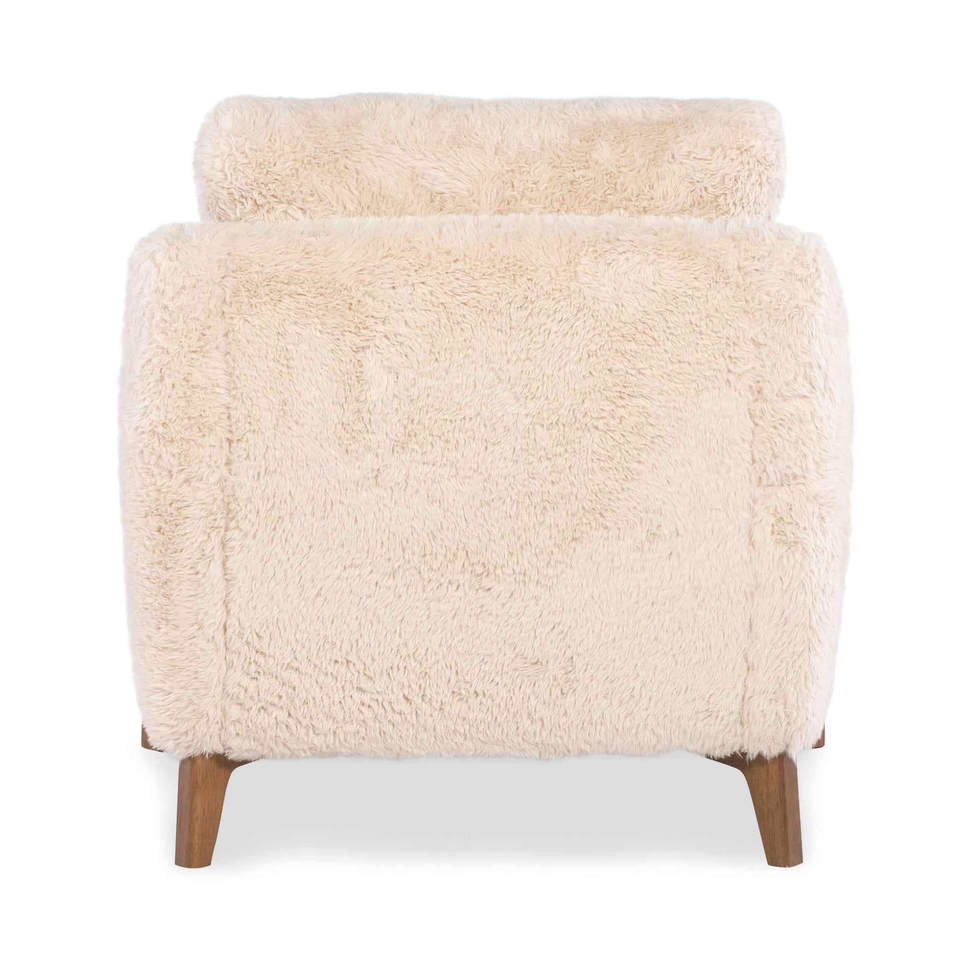 YAKETY-YAK SHEARLING ARM CHAIR