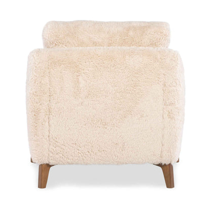 YAKETY-YAK SHEARLING ARM CHAIR