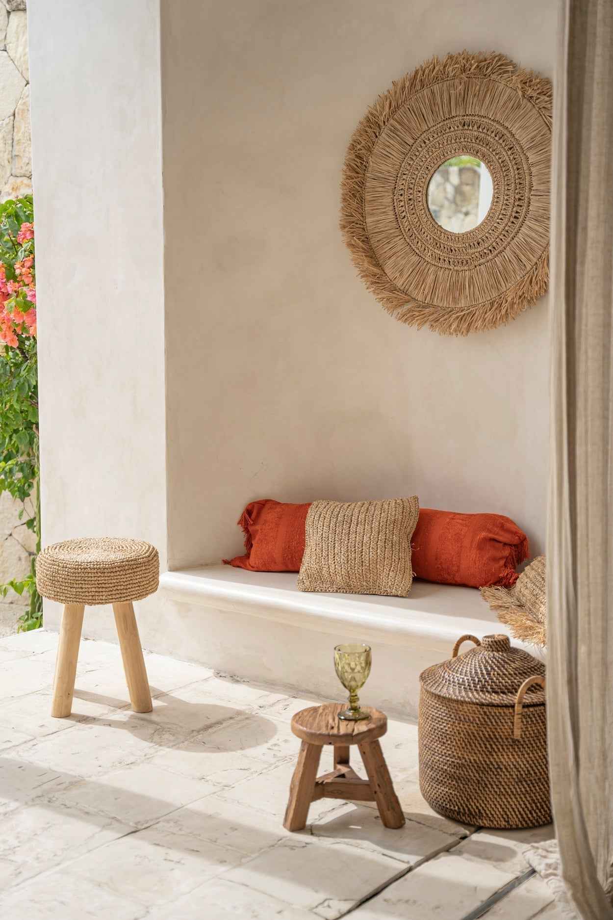 YATAI STOOL +SIDE TABLE | RECLAIMED TEAK | IN-OUTDOORS | 3 SIZES