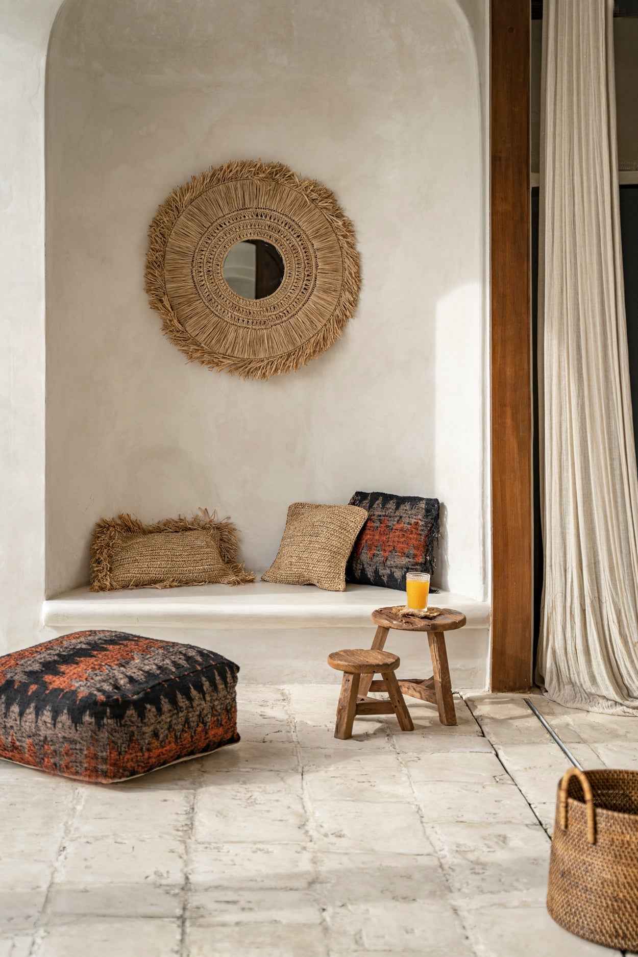 YATAI STOOL +SIDE TABLE | RECLAIMED TEAK | IN-OUTDOORS | 3 SIZES