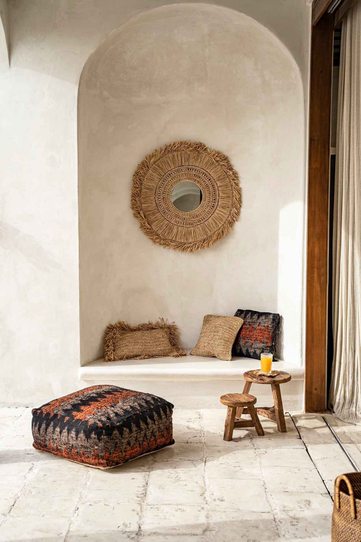 YATAI STOOL +SIDE TABLE | RECLAIMED TEAK | IN-OUTDOORS | 3 SIZES