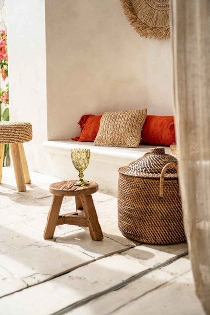 YATAI STOOL +SIDE TABLE | RECLAIMED TEAK | IN-OUTDOORS | 3 SIZES