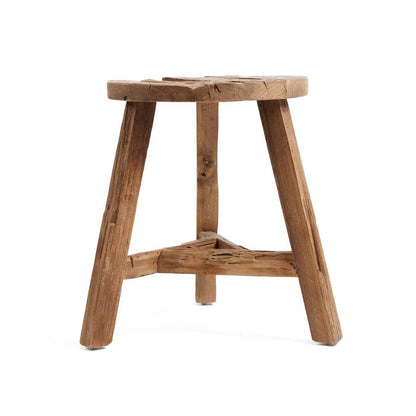 YATAI STOOL +SIDE TABLE | RECLAIMED TEAK | IN-OUTDOORS | 3 SIZES