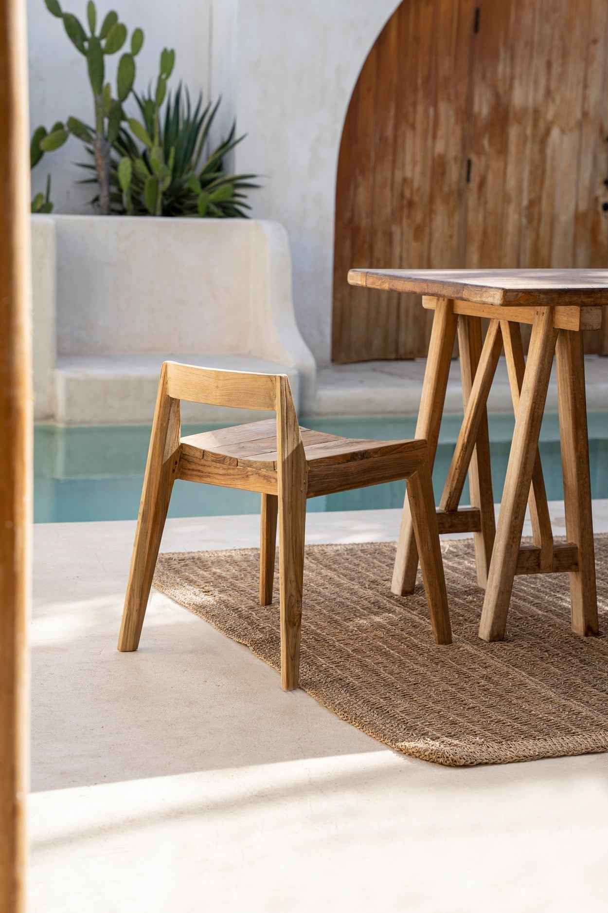 YDRA DINING CHAIR | RECLAIMED TEAK | IN-OUTDOORS