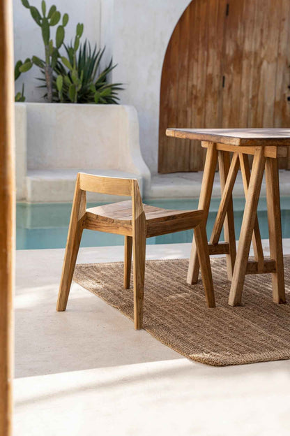 YDRA DINING CHAIR | RECLAIMED TEAK | IN-OUTDOORS